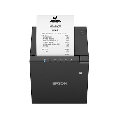 Epson TM-m30III Impresora de recibos negra con USB y Ethernet Epson TM-m30III Impresora de recibos negra con USB y Ethernet