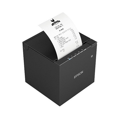 Epson Impresora Térmica de Recibos TM-M30III [C31CK50112] - 203 x 203 DPI, Conexión USB, Ethernet, Negro, Compatible con Windows, Mac, Android, iOS