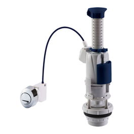 Verhal Descargador Universal Cis Triple Base Doble Pulsador Compatible con Distintas Bases Incluye Base Anclajes en Blister