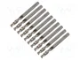 RECA Broca para metal de 4,9 mm y 62 mm de longitud en HSS-Co de corta duración