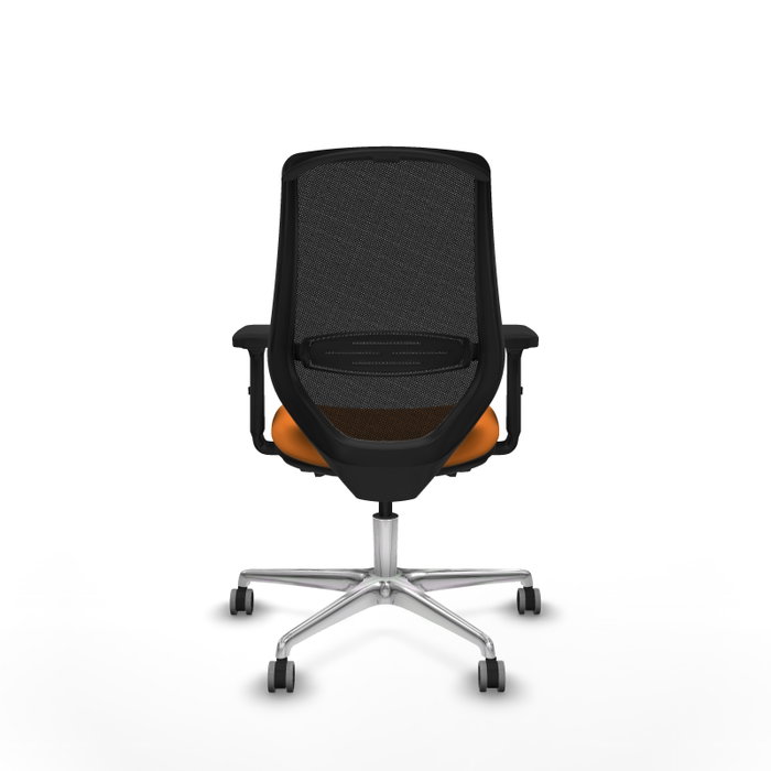 PIQUERAS Y CRESPO Silla de oficina Mardos Naranja y Negro PIQUERAS Y CRESPO Silla de oficina Mardos Naranja y Negro