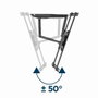 Gembird Soporte de pared giratorio para TV de 32 a 75 pulgadas