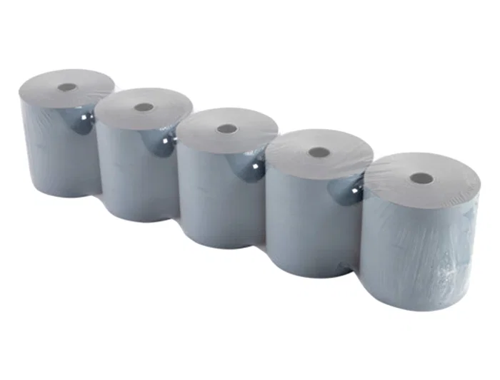 Exacompta Rollo Papel Térmico Safe Contact 80x80 mm 52 g/m² para Caja Registradora, Sin BPA/Fenol, Apto Contacto Alimentos, FSC