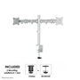 Neomounts Monitor acc desk mount 10-27/nm-d135silver neomounts