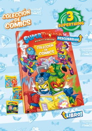 EDIBA EUROPA EON Libro Coleccionista Cómics Superthings - Rescue Force