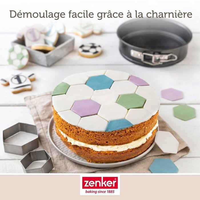 Zenker Juego de 2 mini moldes desmontables Especial Mini de 16 y 18 cm