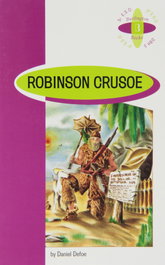 BURLINGTON, Robinson Crusoe, Daniel Defoe - Readers Series