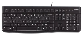 Logitech K120 Teclado QWERTY US Negro