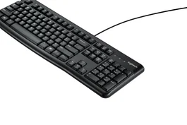 Logitech K120 Teclado con cable USB, Negro