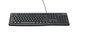 Logitech K120 Teclado USB para Oficina y Negocios, Diseño Resistente y Ergonómico, Teclado con Numpad para Windows, Blanco