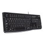 Logitech K120 Teclado USB QWERTY US Negro