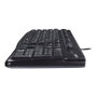 Logitech K120 Teclado USB QWERTY US Negro