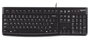Logitech K120 Teclado USB QWERTY US Negro