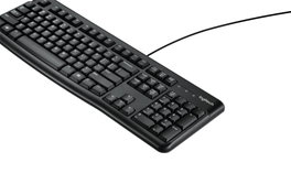 Logitech K120 Teclado USB QWERTY US Negro