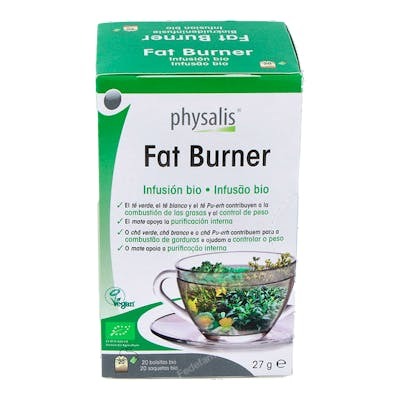 PHYSALIS FAT BURNER infusión 20 filtros BIO PHYSALIS FAT BURNER infusión 20 filtros BIO