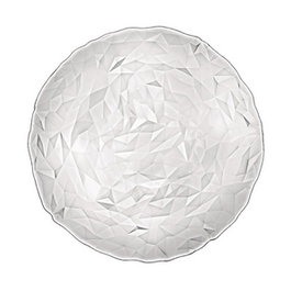 Bormioli Rocco Plato Present Diamont de Vidrio, 33 cm - Plato para Vajilla (Set de 12)