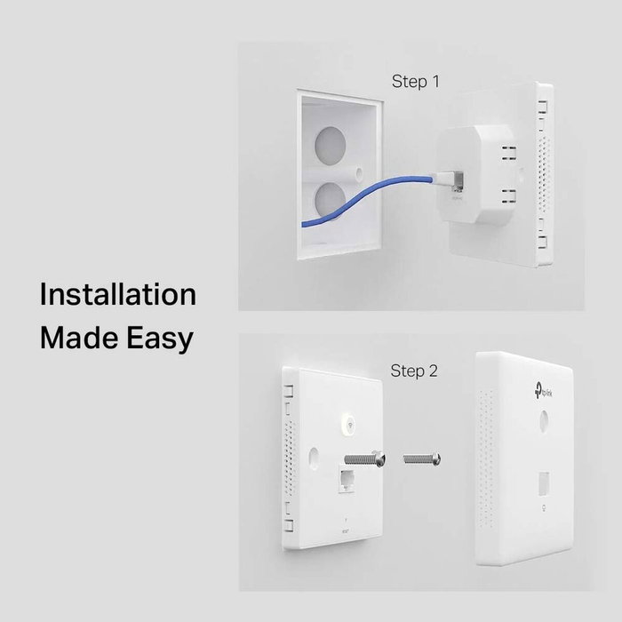TP-Link Omada EAP115-Wall Blanco 300Mbps PoE