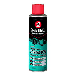 3 En 1 Limpiador de Contactos 34474 Spray 250ml - Limpieza Rápida Sin Residuos para Electricidad y Electrónica