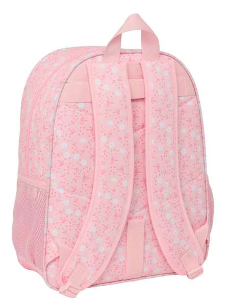 Safta Mochila Adaptable a Carro Miffy "Flores" 33x42x14 cm