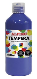 Tempera Alpino Liquida 500 Ml (Botella) Azul Ultramar