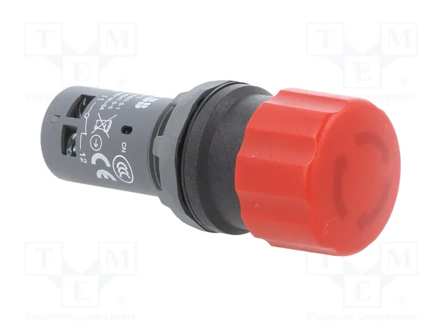 ABB Interruptor de emergencia rojo NC x2 ABB Interruptor de emergencia rojo NC x2
