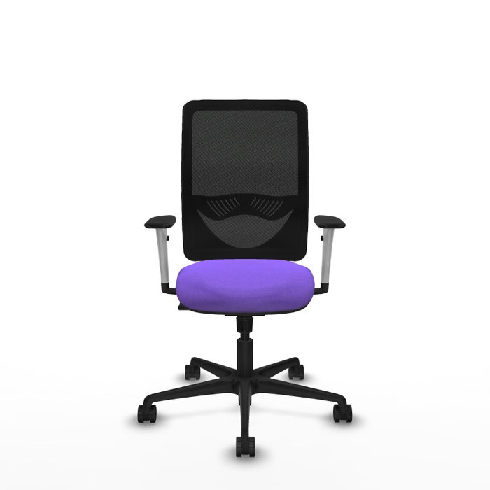 PIQUERAS Y CRESPO Silla de oficina Zulema con mecanismo Sincro, Lila y Negro PIQUERAS Y CRESPO Silla de oficina Zulema con mecanismo Sincro, Lila y Negro