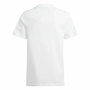Camiseta de Manga Corta Infantil Adidas U Sl Blanco