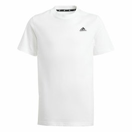 Camiseta de Manga Corta Infantil Adidas U Sl Blanco