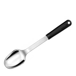 Deglon Espátula Cuchara Lisa de Acero Inoxidable para Buffet, 20 cm