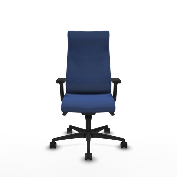 PIQUERAS Y CRESPO Sillón Albacete Azul Marino con Mecanismo Sincro y Brazos 2D PIQUERAS Y CRESPO Sillón Albacete Azul Marino con Mecanismo Sincro y Brazos 2D