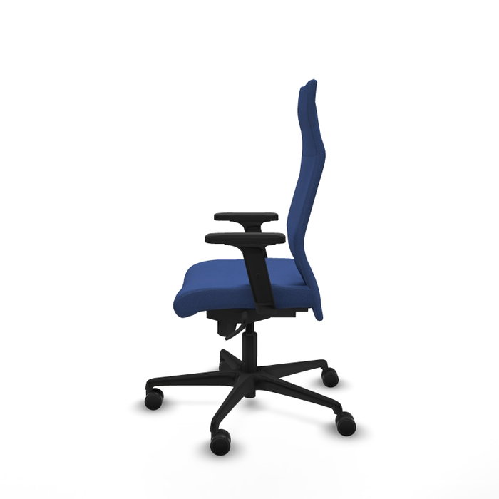 PIQUERAS Y CRESPO Sillón Albacete Azul Marino con Mecanismo Sincro y Brazos 2D PIQUERAS Y CRESPO Sillón Albacete Azul Marino con Mecanismo Sincro y Brazos 2D