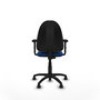 PIQUERAS Y CRESPO Silla de oficina Aýna Azul con Brazos 2D