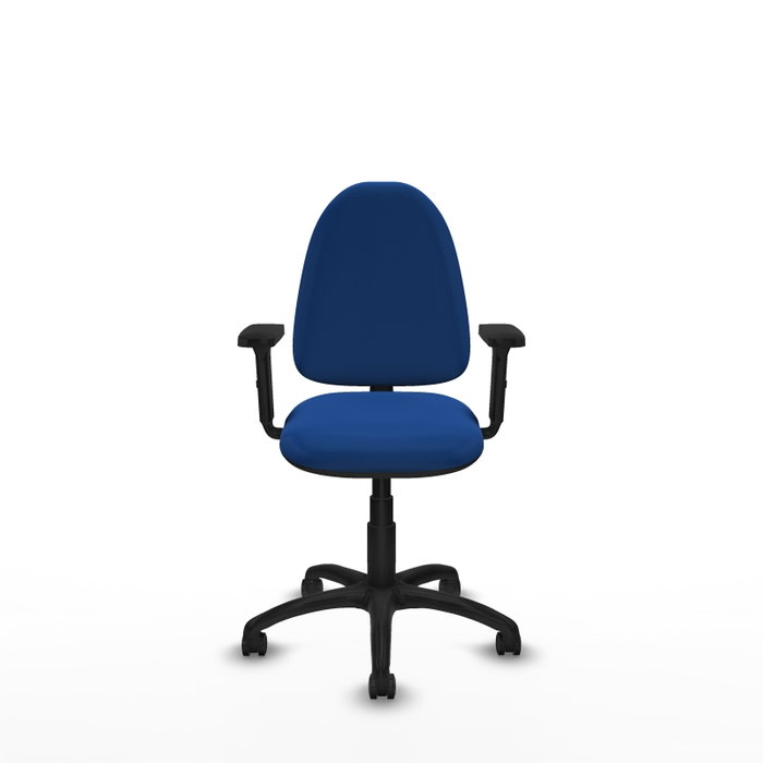 PIQUERAS Y CRESPO Silla de oficina Aýna Azul con Brazos 2D PIQUERAS Y CRESPO Silla de oficina Aýna Azul con Brazos 2D