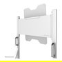 Neomounts FL50-515WH1 Carro con Ruedas Giratorio para Pantalla Samsung Flip 55-65", Blanco, Acero, Soporte 50 kg, VESA 400x400