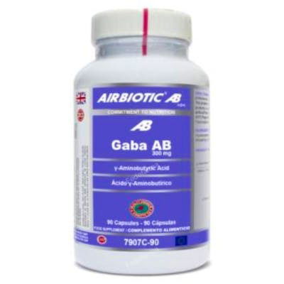 AIRBIOTIC Gaba Ab 300Mg 90Cap Ácido gamma aminobutírico Neurotransmisor Cerebral Complemento Alimenticio AIRBIOTIC Gaba Ab 300Mg 90Cap Ácido gamma aminobutírico Neurotransmisor Cerebral Complemento Alimenticio