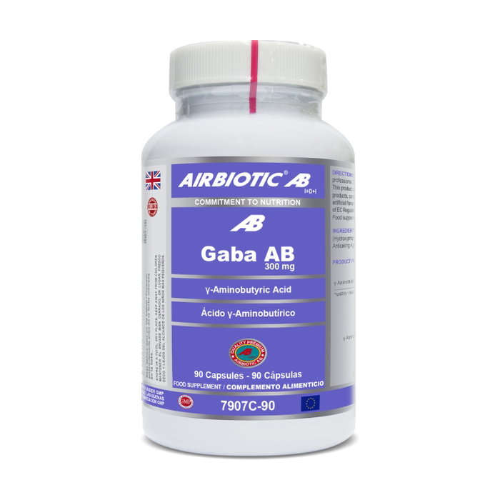 Airbiotic GABA AB 300mg 90 cápsulas Complemento alimenticio Airbiotic GABA AB 300mg 90 cápsulas Complemento alimenticio