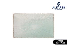 Alfares Fuente Rectangular Mediterráneo Elite 25x15cm