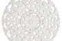 DKD Home Decor Decoración Madera 30x6x40 Blanco