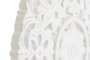 DKD Home Decor Decoración Madera 30x6x40 Blanco