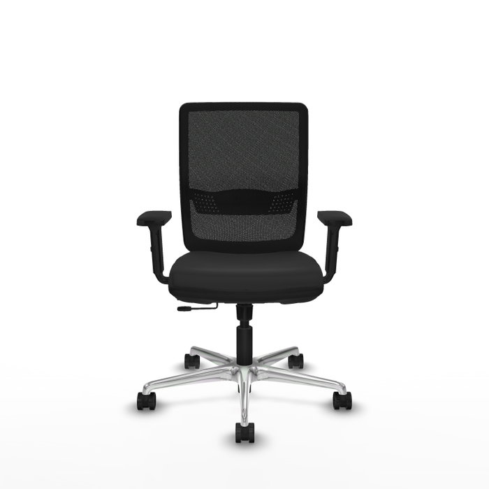 PIQUERAS Y CRESPO Silla de oficina Haches con mecanismo Sincro/Traslack en Negro PIQUERAS Y CRESPO Silla de oficina Haches con mecanismo Sincro/Traslack en Negro