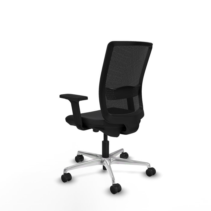 PIQUERAS Y CRESPO Silla de oficina Haches con mecanismo Sincro/Traslack en Negro PIQUERAS Y CRESPO Silla de oficina Haches con mecanismo Sincro/Traslack en Negro