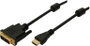 LogiLink Cable HDMI a DVI-D de 2 m, Negro