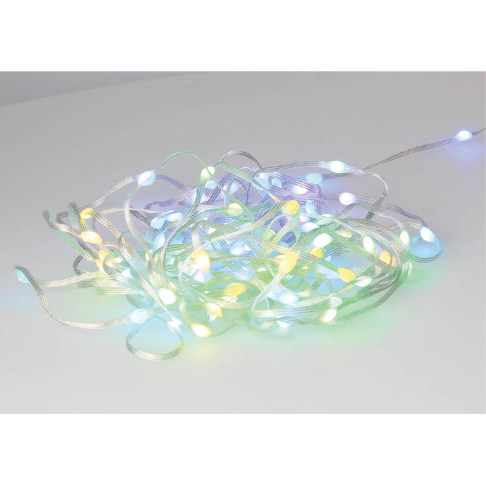 GSC Evolution Guirnalda LED inteligente WiFi y Bluetooth 10M con USB + mando RGB IP65 GSC Evolution Guirnalda LED inteligente WiFi y Bluetooth 10M con USB + mando RGB IP65