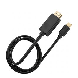 S-Impuls Adaptador de Video USB-C a HDMI 1 m 4K 60Hz Negro