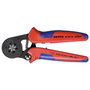 Knipex Alicates de crimpado autoblocantes para terminales de tubo