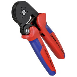 Knipex Alicates de crimpado autoblocantes para terminales de tubo
