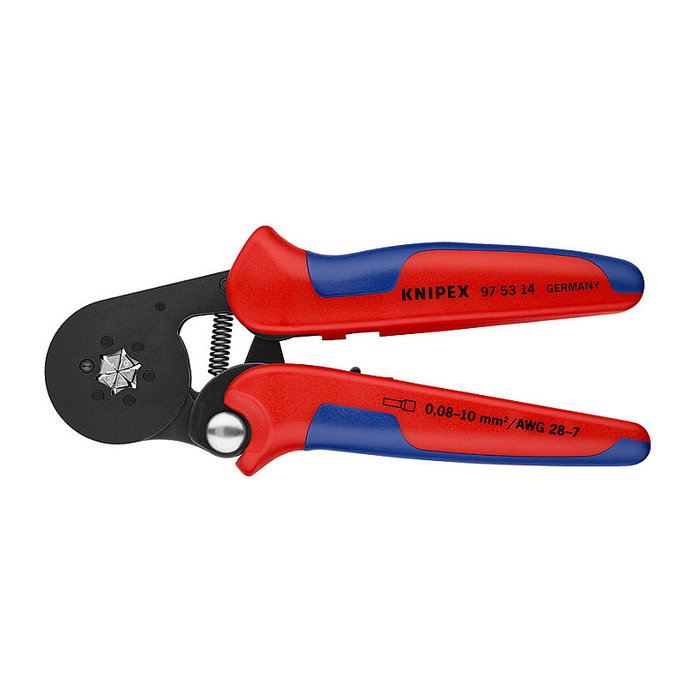 Knipex 97 53 14 Alicates de crimpado autorregulables para terminales de cable Knipex 97 53 14 Alicates de crimpado autorregulables para terminales de cable