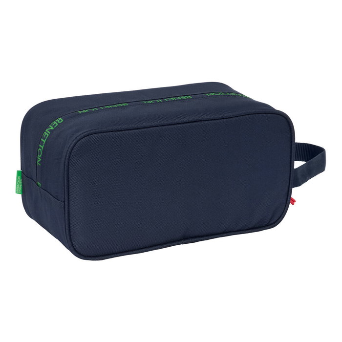 Zapatillero de Viaje Benetton Together Azul marino 29 x 15 x 14 cm