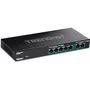 TRENDNET TPE-TG327 Switch No Administrado, 7 Puertos (5x Gigabit + 2x 2.5G Multigigabit), PoE+ con 70W de Presupuesto, 20 Gbit/s Capacidad de Conmutación