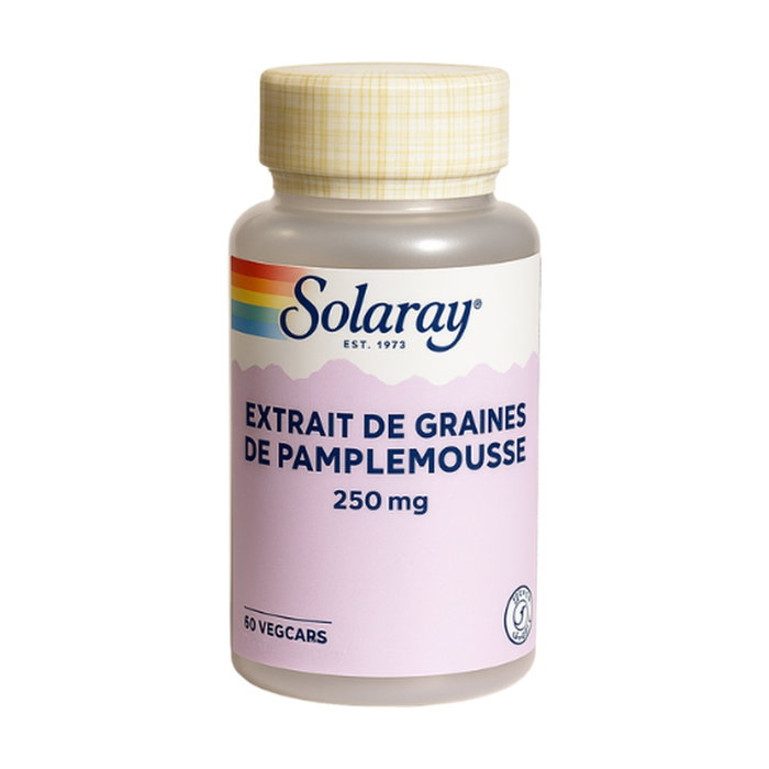 Solaray Grapefruit Seed Extract (Pomelo) 60 Cápsulas